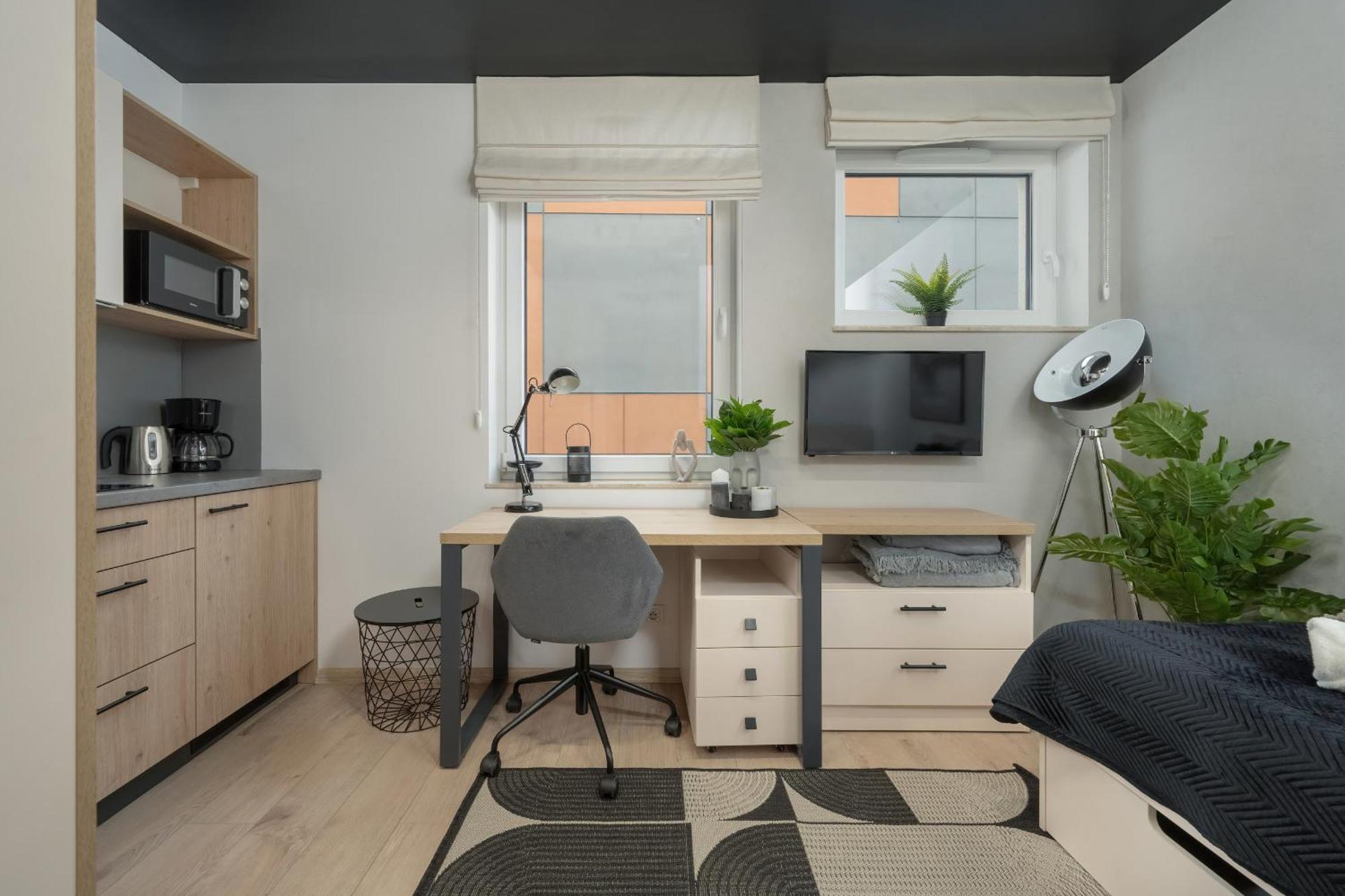 Trendy Studios With Home Office Near Wroclaw Main Station By Noclegi Renters Kültér fotó